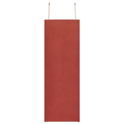 Paper Bags 250 pcs with Handles Red 45x17x48 cm