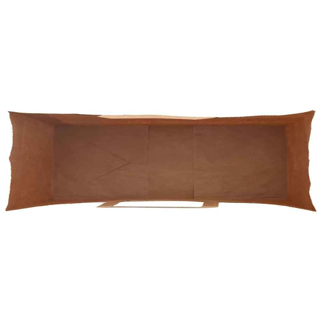 Paper Bags 250 pcs with Handles Red 54x15x49 cm