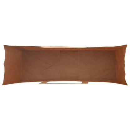 Paper Bags 250 pcs with Handles Red 54x15x49 cm