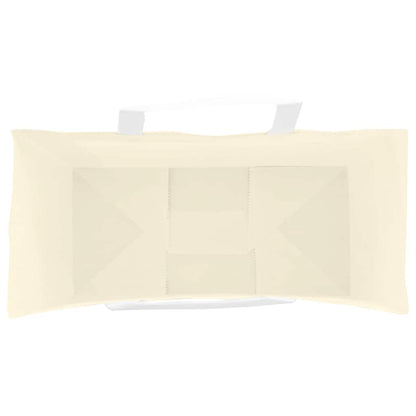Paper Bags 250 pcs with Handles Yellow 26x12x35 cm
