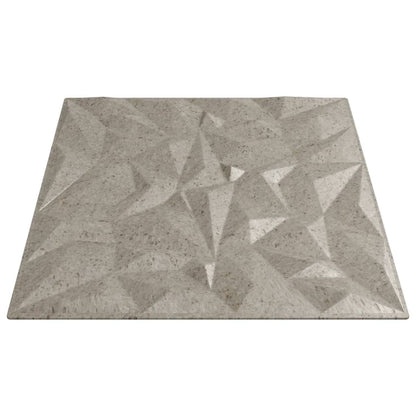 Wall Panels 12 pcs Beton 50x50 cm XPS 3 m² Amethyst