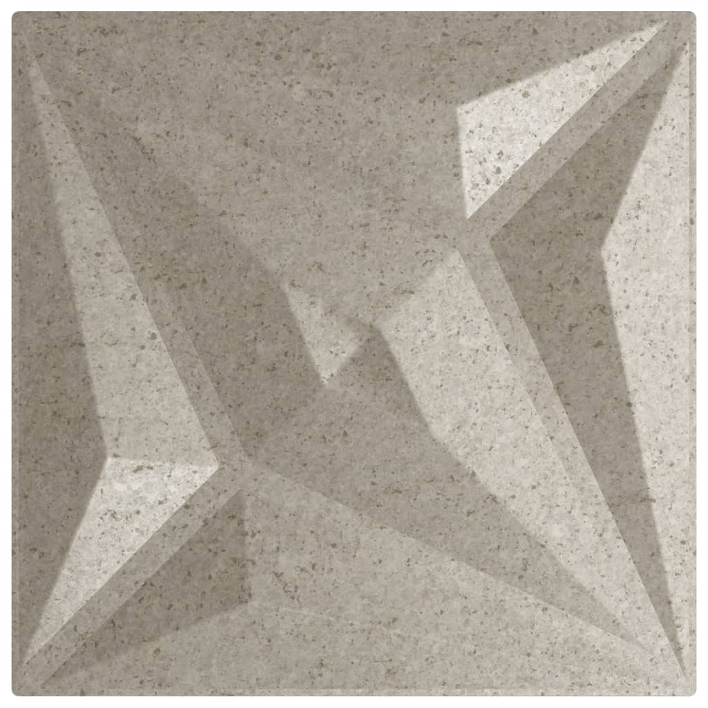 Wall Panels 48 pcs Beton 50x50 cm XPS 12 m² Star