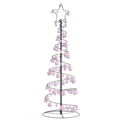 LED Christmas Tree with Baubles 100 LEDs Warm White 150 cm