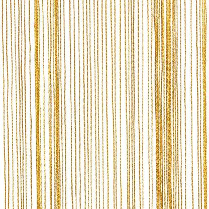 String Curtains 2 pcs Gold 140x250 cm