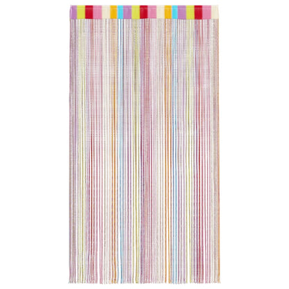 String Curtains 2 pcs Multicolour 140x250 cm