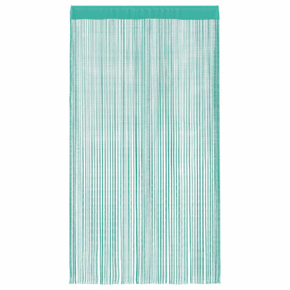 String Curtains 2 pcs Turquoise 100x250 cm