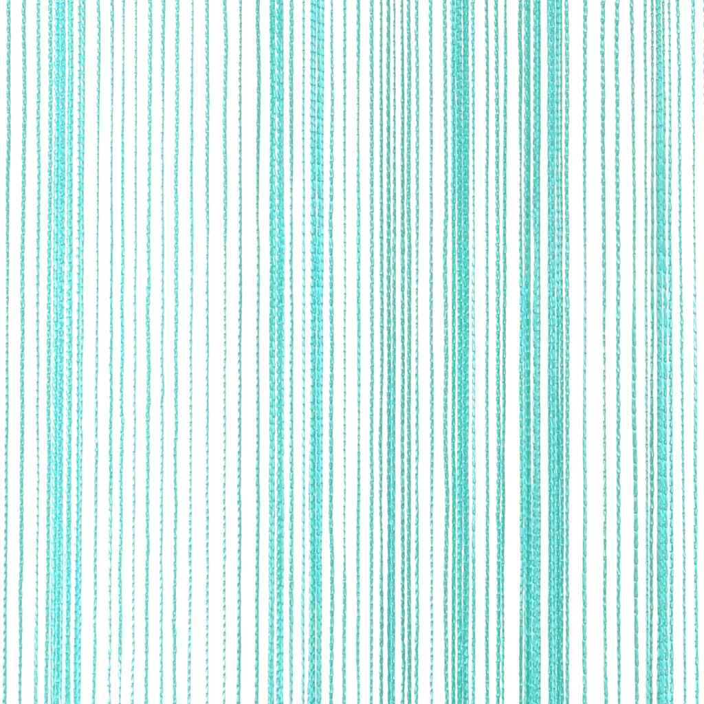 String Curtains 2 pcs Turquoise 100x250 cm