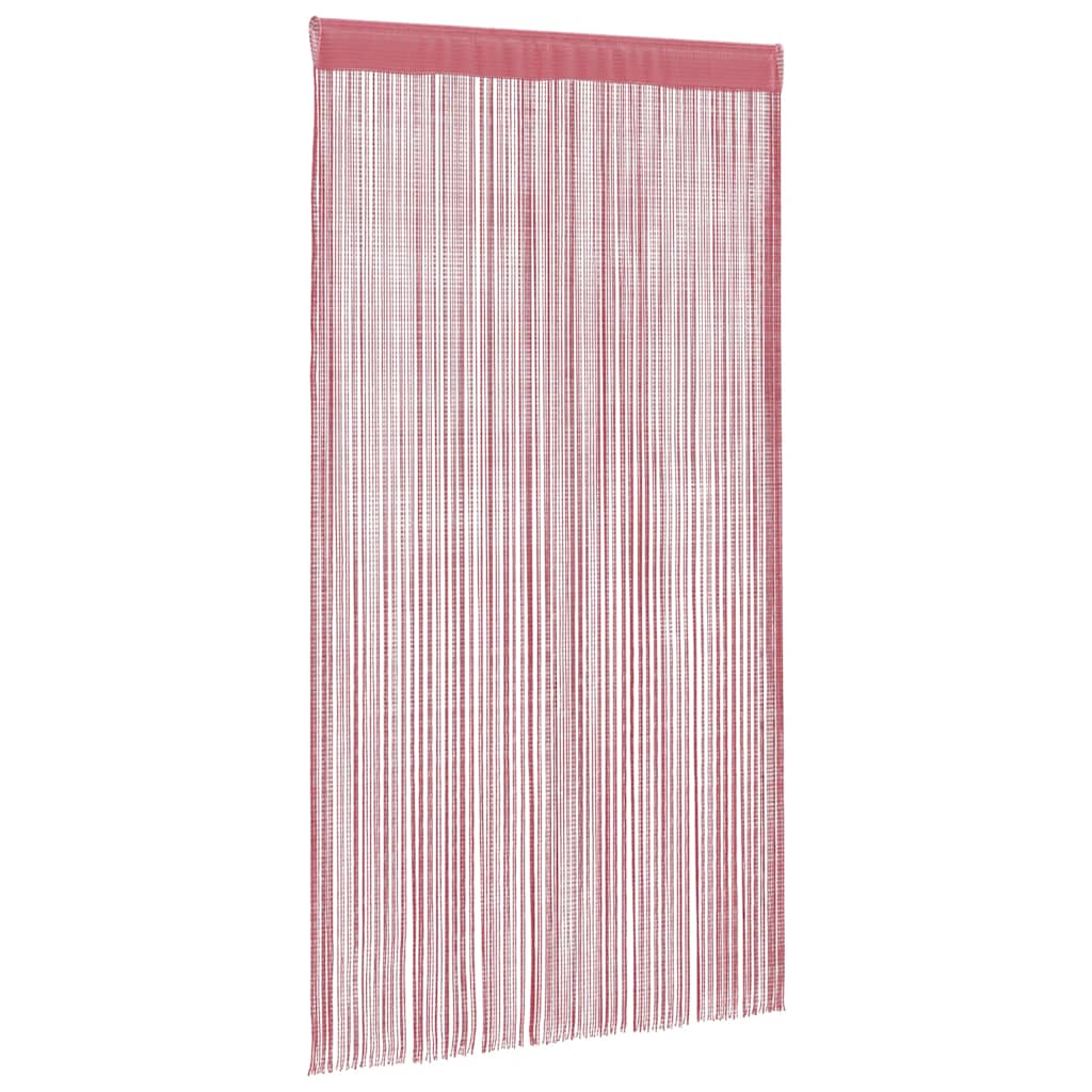 String Curtains 2 pcs Pink 100x250 cm