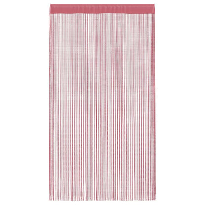 String Curtains 2 pcs Pink 100x250 cm