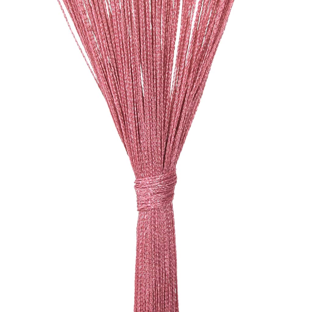String Curtains 2 pcs Pink 100x250 cm