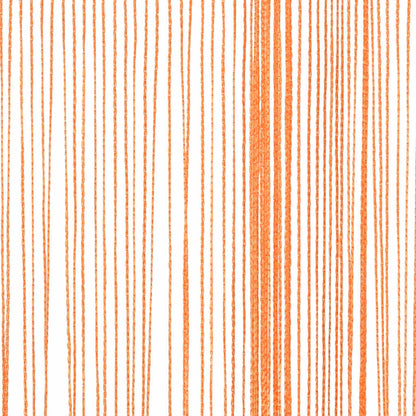 String Curtains 2 pcs Orange 140x250 cm