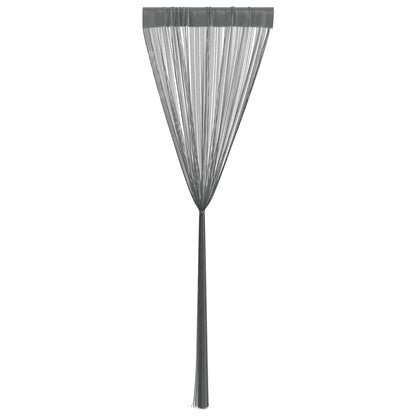 String Curtains 2 pcs Anthracite 140x250 cm