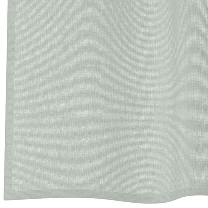 Voile Curtains with Grommets 2 pcs Light Grey 140x175 cm