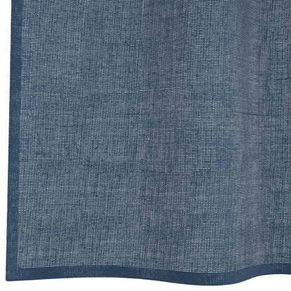 Voile Curtains with Grommets 2 pcs Royal Blue