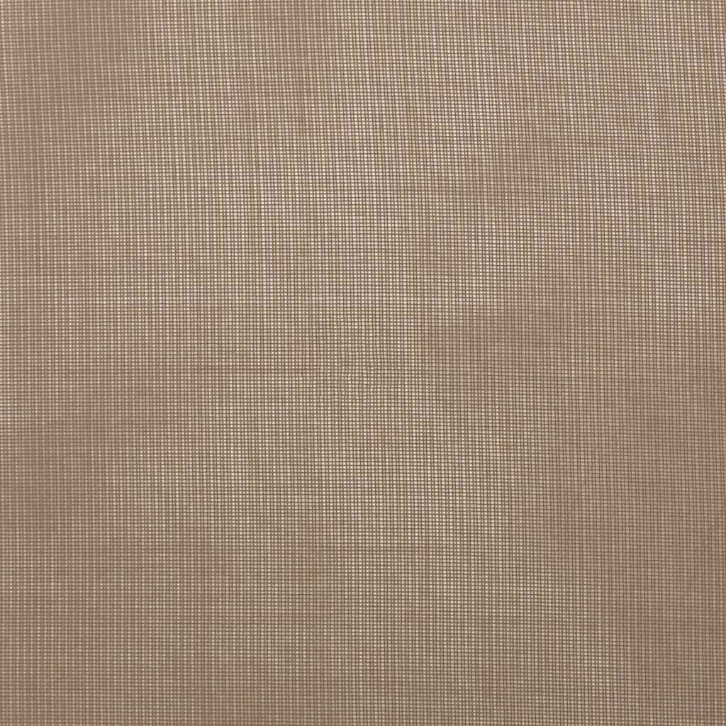 Voile Curtains with Grommets 2 pcs Light Brown