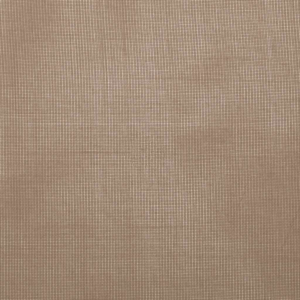 Voile Curtains with Grommets 2 pcs Light Brown