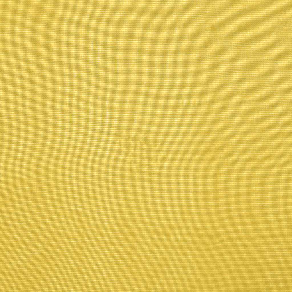 Voile Curtains with Grommets 2 pcs Yellow