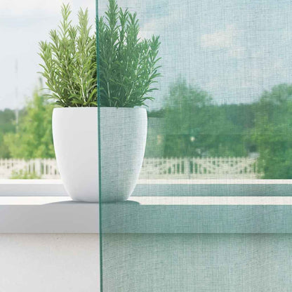 Voile Curtains with Grommets 2 pcs Turquoise