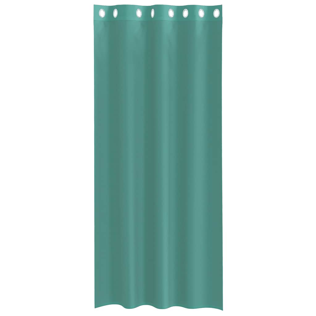 Voile Curtains with Grommets 2 pcs Turquoise