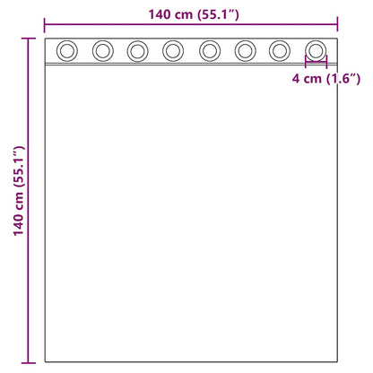 Voile Curtains with Grommets 2 pcs White