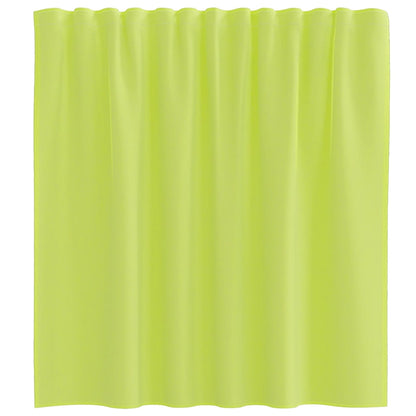 Voile Curtains with Rod Pockets 2 pcs Apple Green
