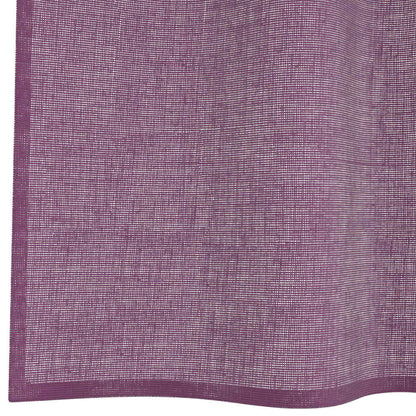 Voile Curtains with Rod Pockets 2 pcs Purple