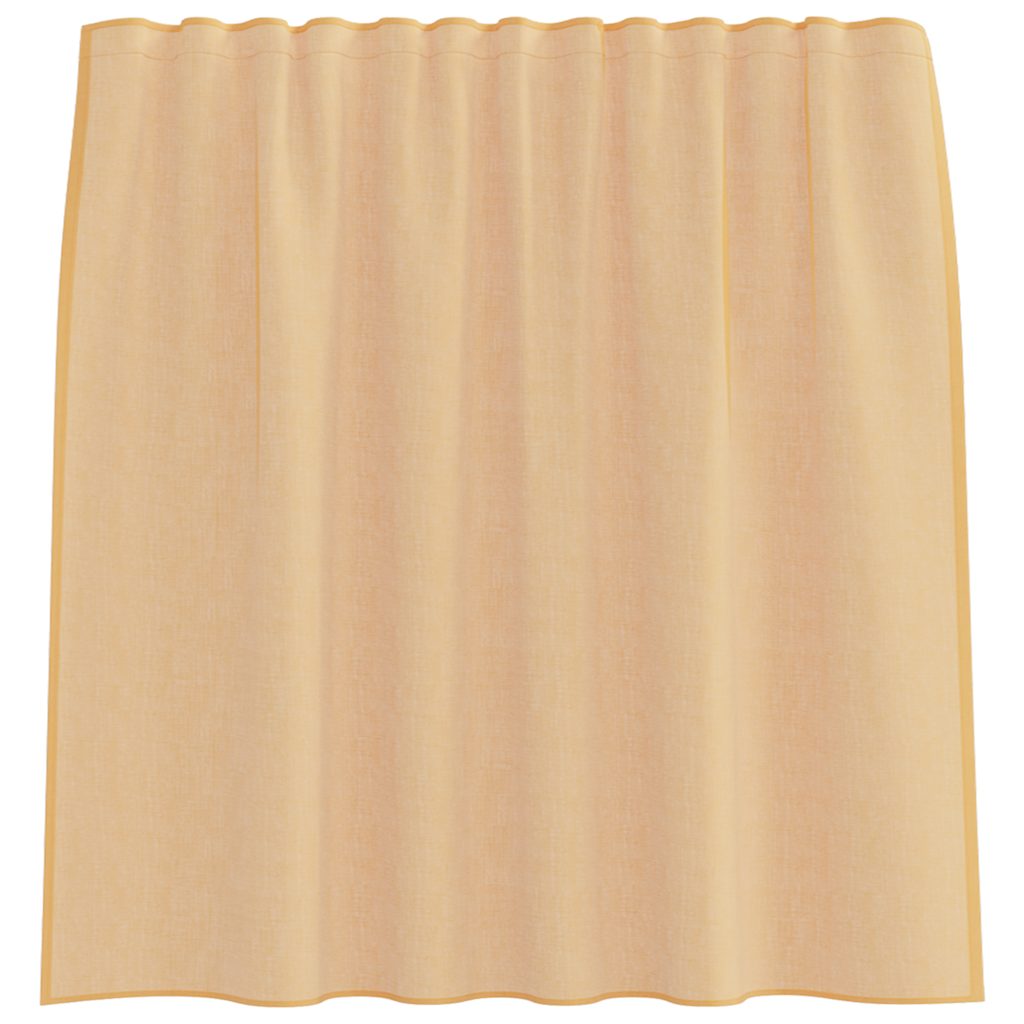 Voile Curtains with Rod Pockets 2 pcs Sand