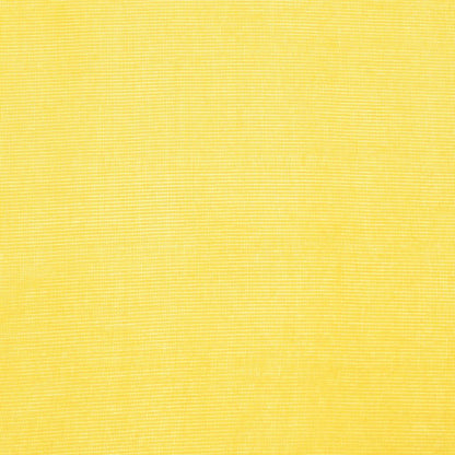 Voile Curtains with Rod Pockets 2 pcs Yellow
