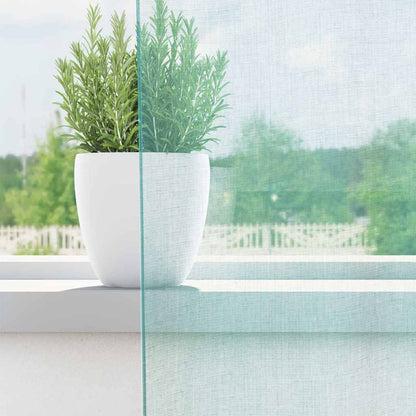 Voile Curtains with Rod Pockets 2 pcs Turquoise