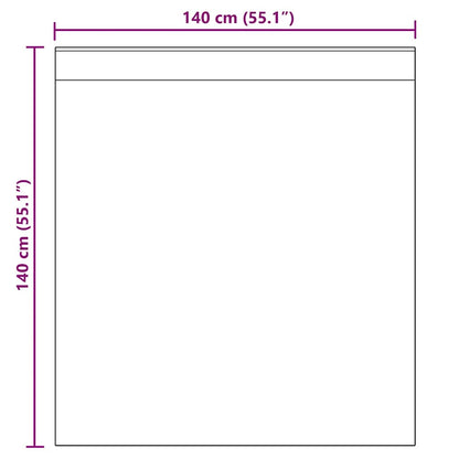 Voile Curtains with Tab Top 2 pcs Brown