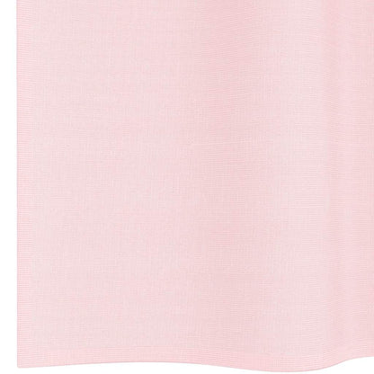 Voile Curtains with Loops 2 pcs Light Pink 140x140 cm