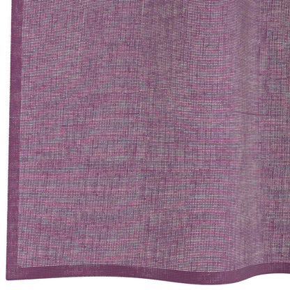Voile Curtains with Loops 2 pcs Purple 140x175 cm