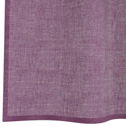 Voile Curtains with Loops 2 pcs Purple 140x225 cm