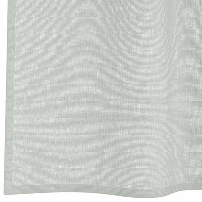 Voile Curtains with Loops 2 pcs Light Grey 140x225 cm