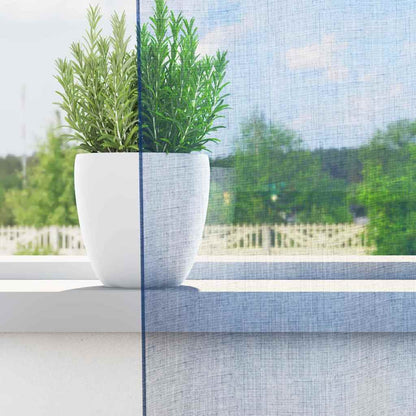 Voile Curtains with Loops 2 pcs Royal Blue 140x260 cm