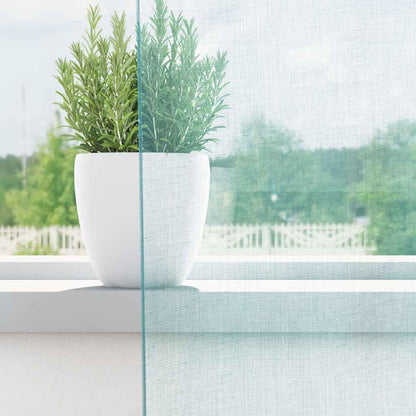 Voile Curtains with Loops 2 pcs Turquoise 140x245 cm