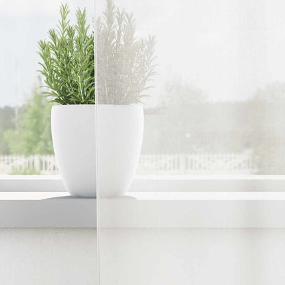 Voile Curtains with Loops 2 pcs White 140x175 cm