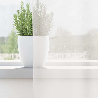 Voile Curtains with Loops 2 pcs White 140x225 cm