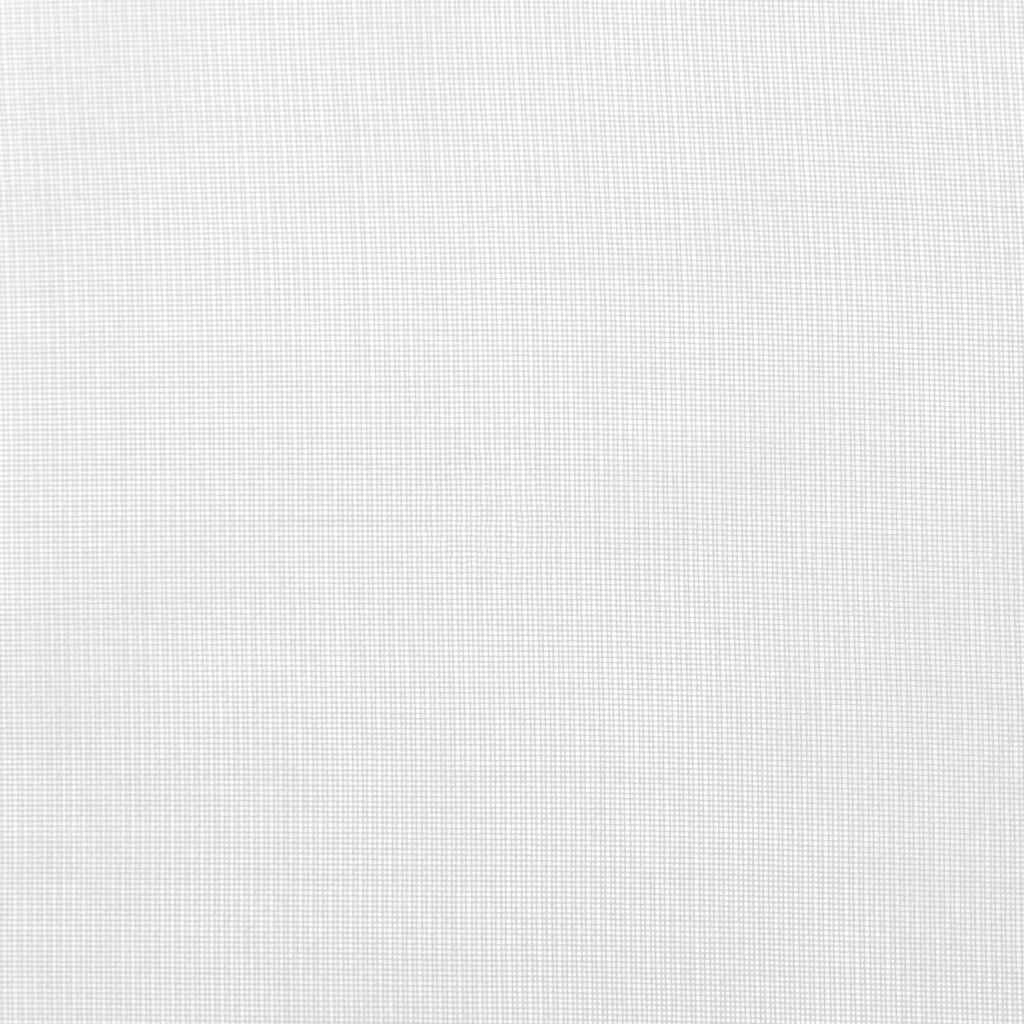 Voile Curtains with Loops 2 pcs White 140x225 cm