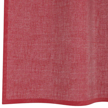 Voile Curtains with Loops 2 pcs Wine Red 140x245 cm