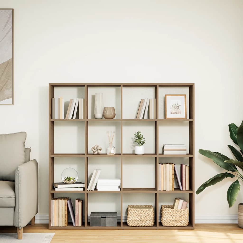 Book Cabinet Artisian Oak 102x29x143 cm Engineered Wood