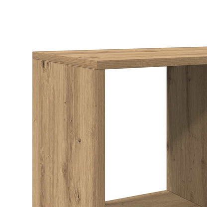 Book Cabinet Artisian Oak 102x29x143 cm Engineered Wood