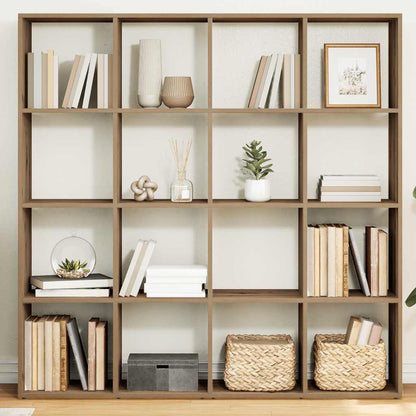 Book Cabinet Artisian Oak 102x29x143 cm Engineered Wood