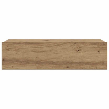 TV Cabinet with LED Lights Artisan Oak 60x35x15.5 cm