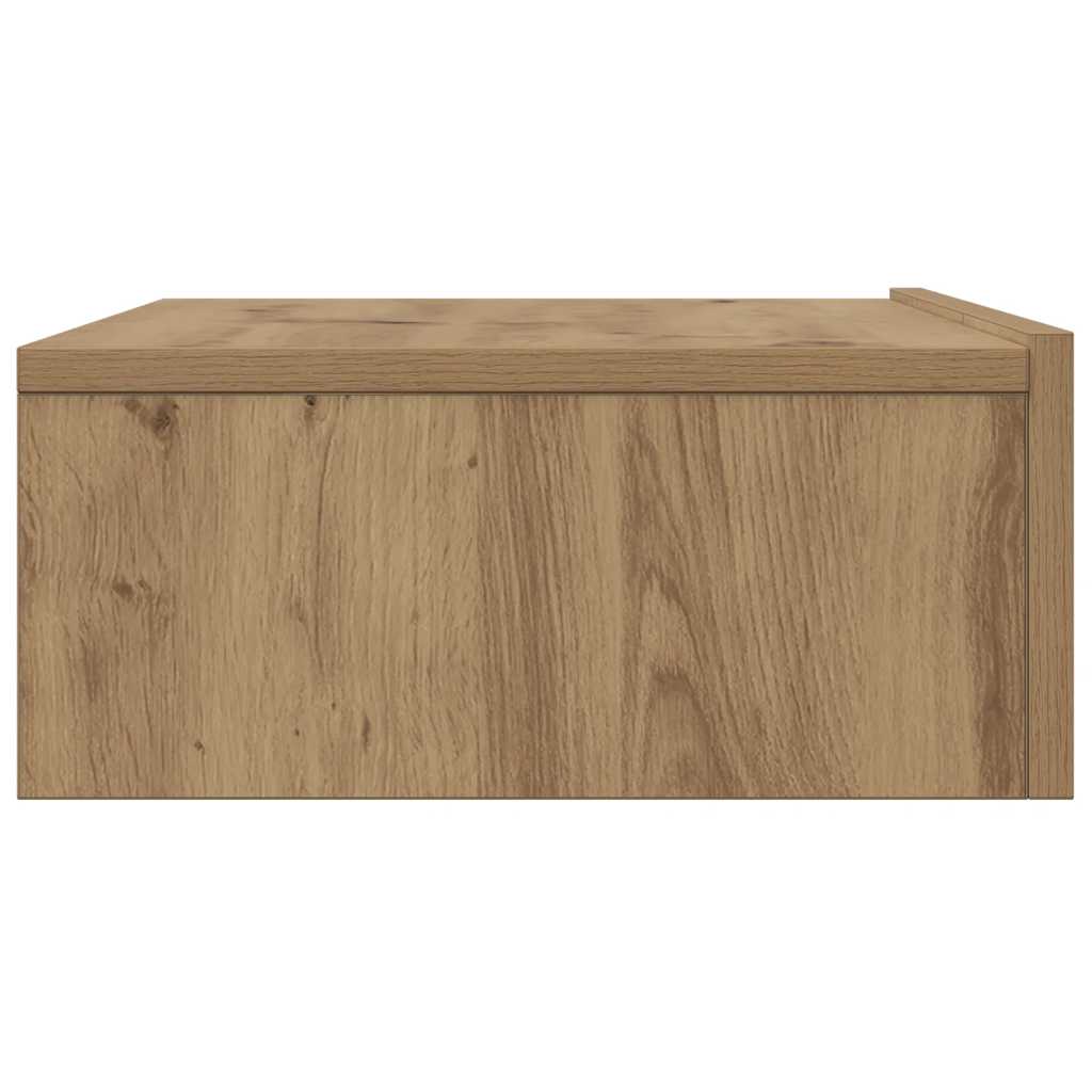 TV Cabinet with LED Lights Artisan Oak 60x35x15.5 cm
