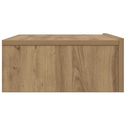 TV Cabinet with LED Lights Artisan Oak 60x35x15.5 cm