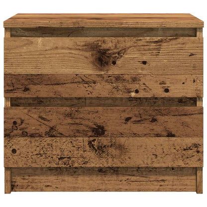 Bedside Cabinets 2 pcs Old Wood 50x40x43.5 cm Engineered Wood