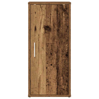 Shoe Cabinets 2 pcs Old Wood 32x35x70 cm Engineered Wood