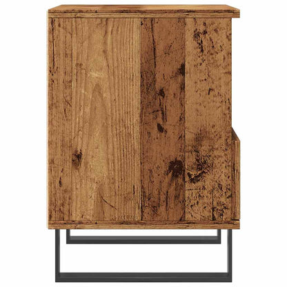 Bedside Cabinet Old Wood 40x35x50 cm Engineered Wood