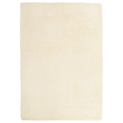 Shaggy Rug High Pile NAVARRA Cream 160x230 cm Polyester